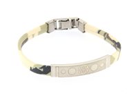 Bracciale Hornet Uomo in Tessuto BR3-43 - BR3-43